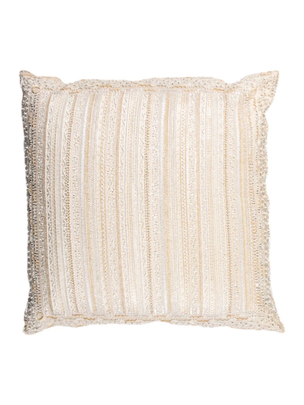 Ralph Lauren Great Basin  silk beaded pillow